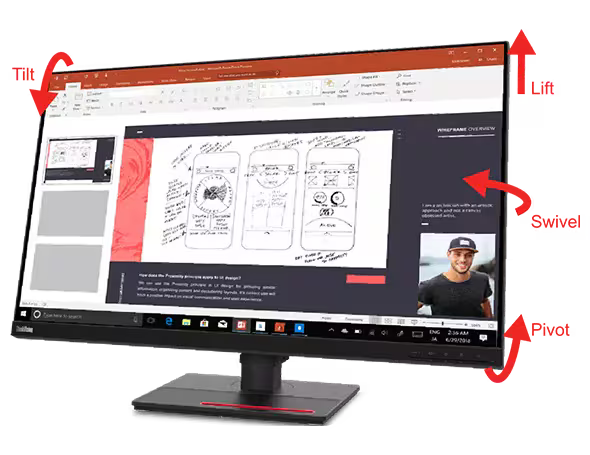 MONITOR LENOVO THINKVISION 32 4K