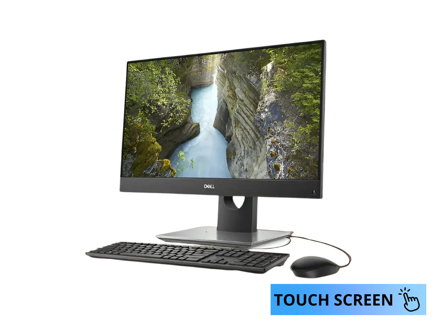 TODO EN UNO DELL OPTIPLEX 7460 TACTIL / Intel Core i5 8va generacion / 8 GB / SSD 128 - By: Elepc