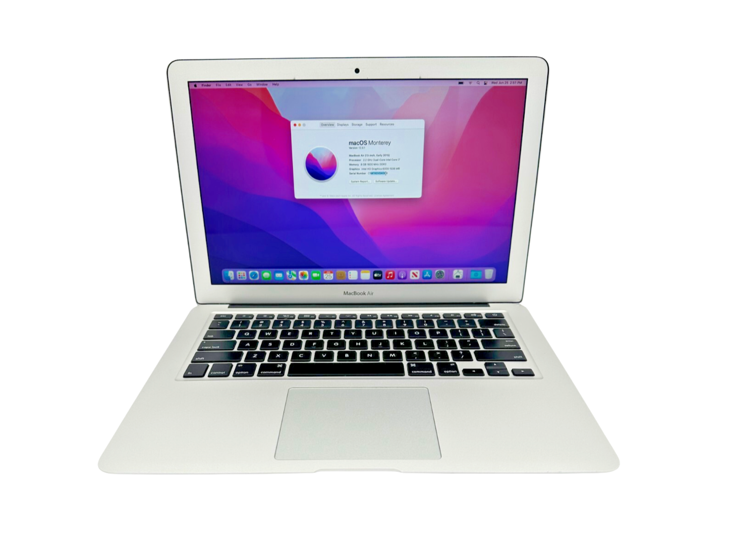MAC BOOK AIR 2015 CORE I5 / RAM 8GB / 256 SSD / 13 PULGADAS - BY ELEPC