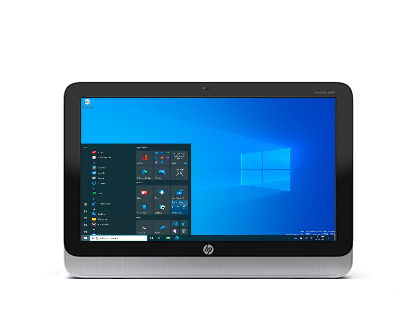 TODO EN UNO HP PROONE 400 G1 / Intel Core i5 4ta generacion / 8 GB / 500 GB HDD