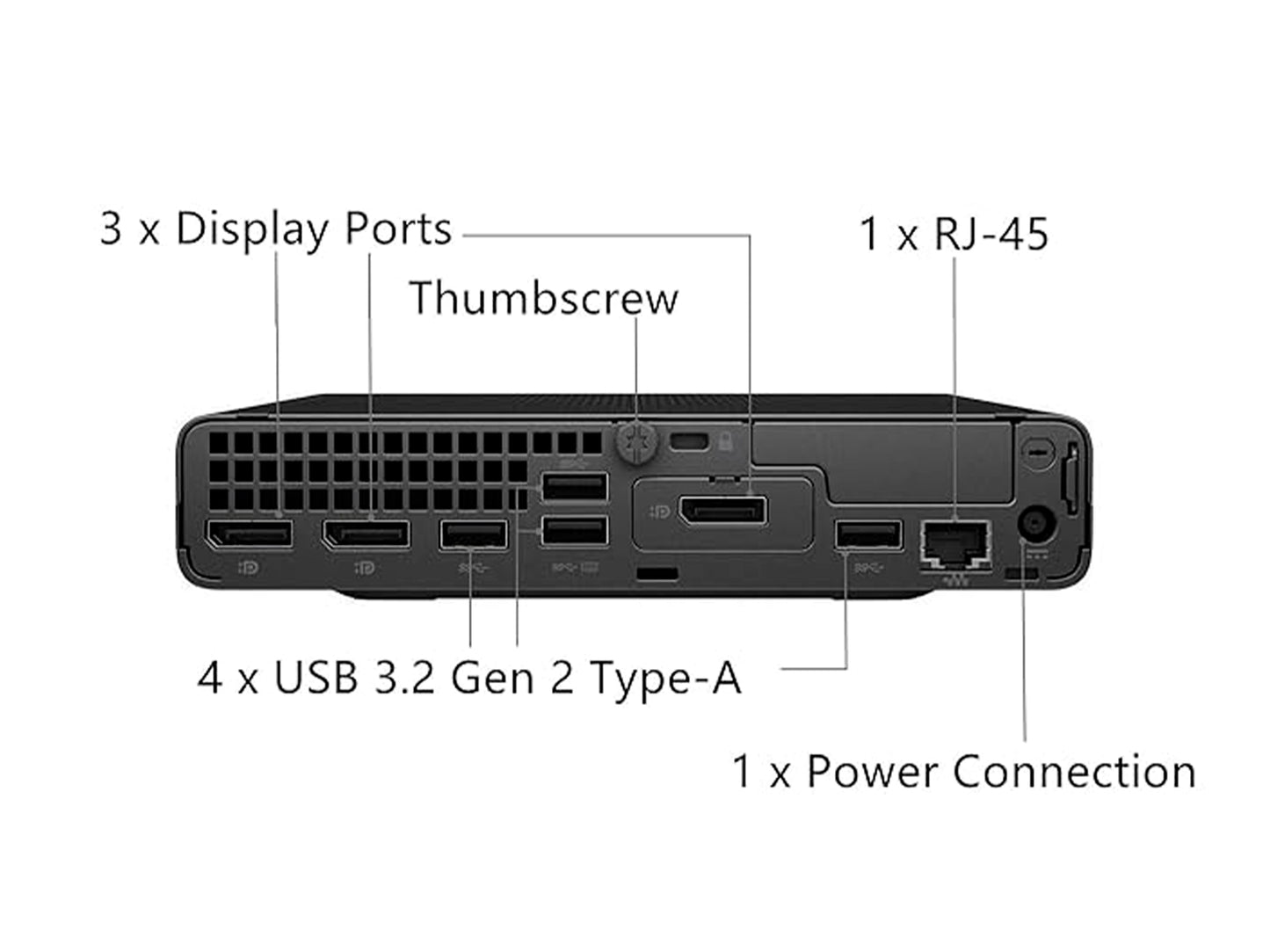 ELITE MINI 600 G6 / Intel Core i5 10ma generacion / 16 GB / 512 SSD