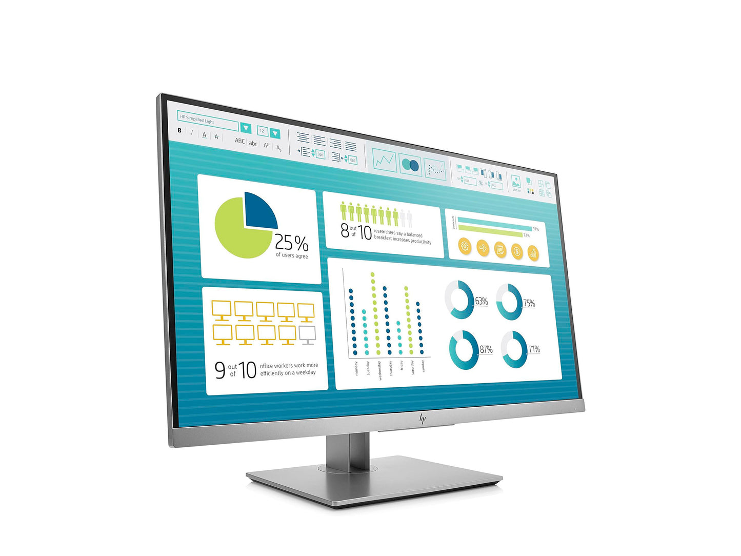 MONITOR HP E273 / 27 PULGADAS FHD