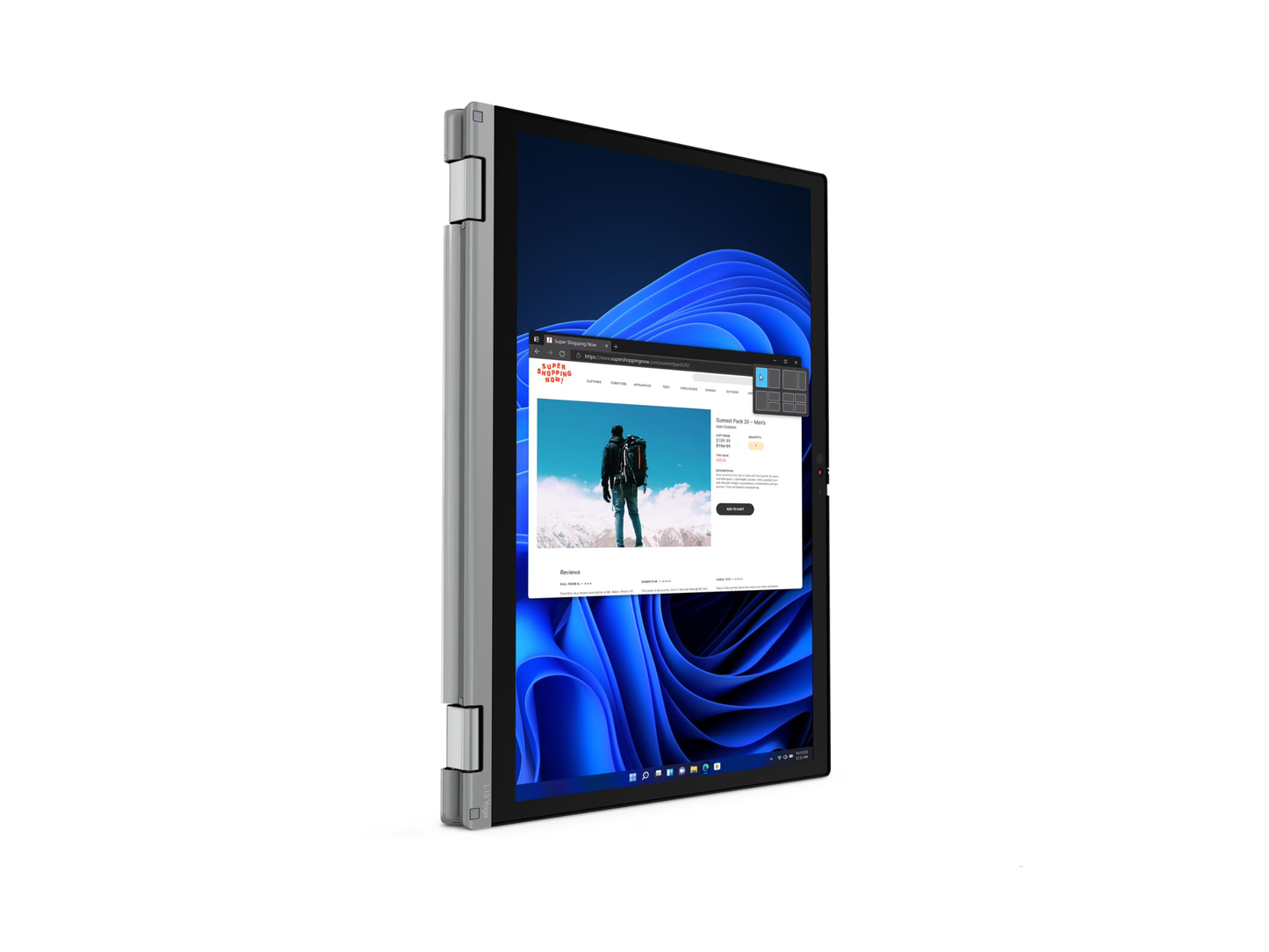 LAPTOP LENOVO THINKPAD L13 YOGA (GEN3) / CORE I5 12VA GENERACION / 16GB /256 GB - By:ElePc