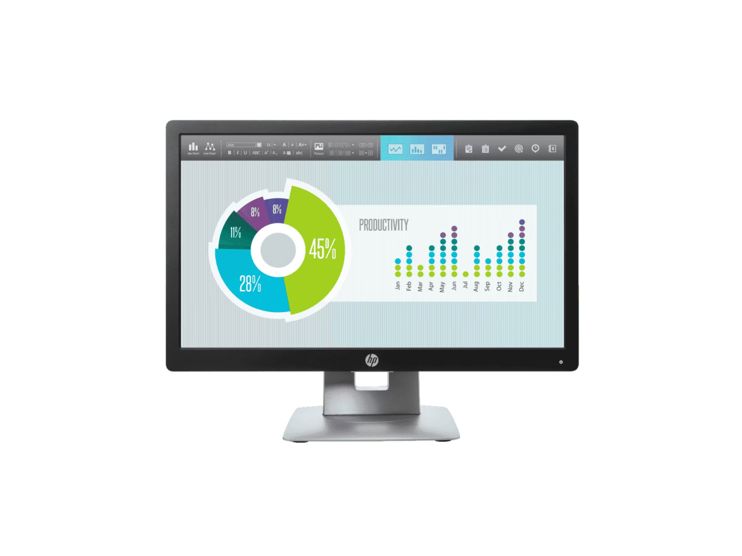 MONITOR HP E202 / 20 PULGADAS - By: ElePc