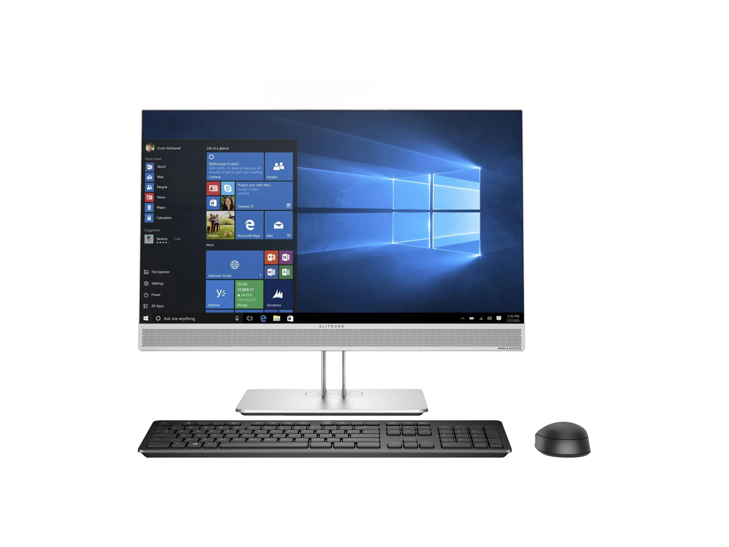 TODO EN UNO HP 800 G3 / Intel Core i5 7ma generacion / 8 GB / 256 SSD - By: Elepc