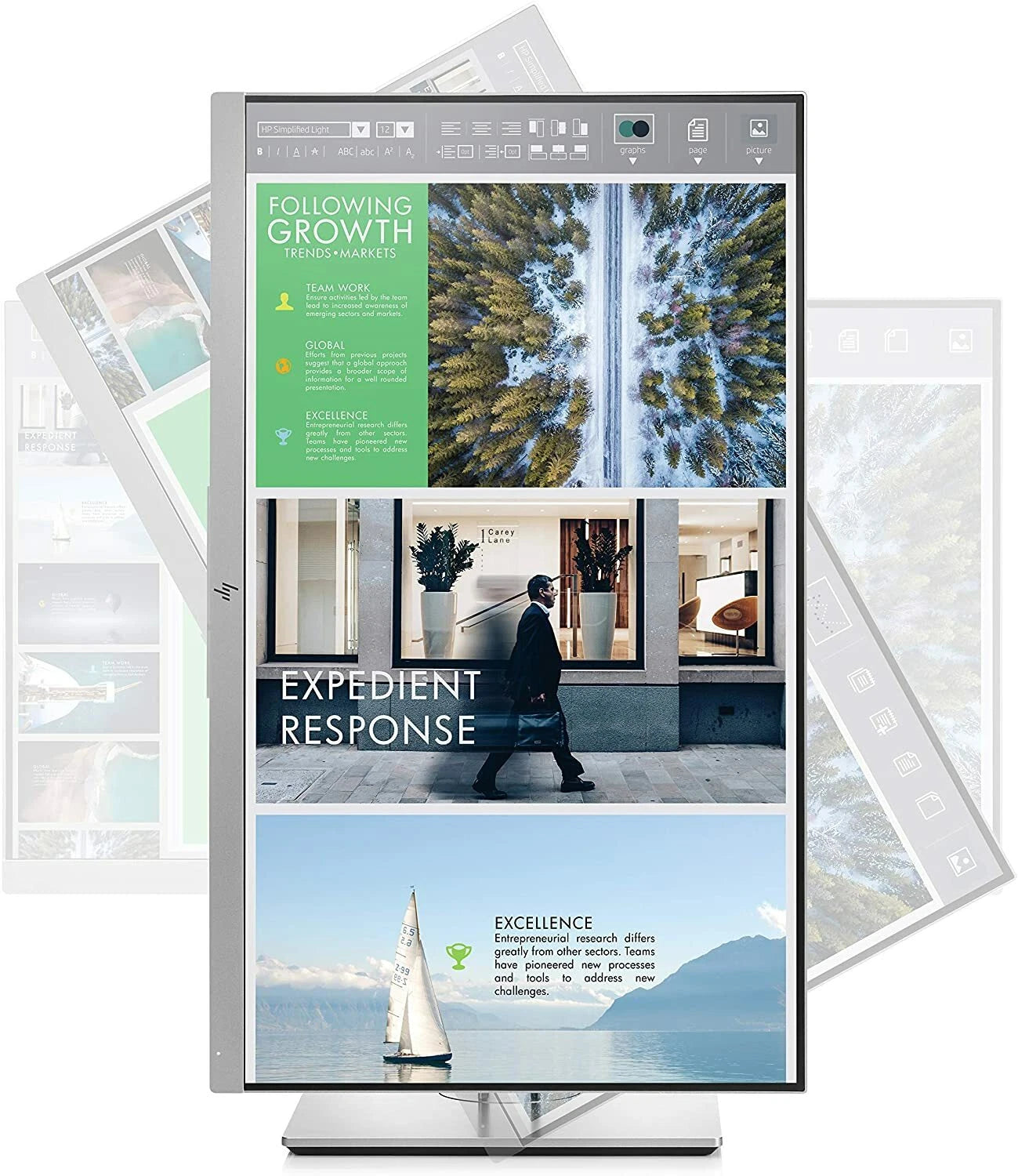HP ELITEDISPLAY E243M CON CAMARA Y PARLANTES
